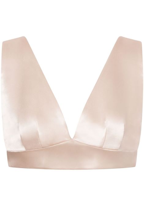 Top in satin rosa Philosophy Di Lorenzo Serafini - donna